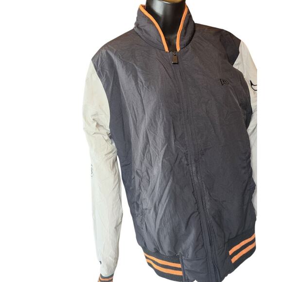 New Era NBA East West Coast Varsity Jacket Small Bomber Lakers Bulls Celtics - Picture 11 of 16